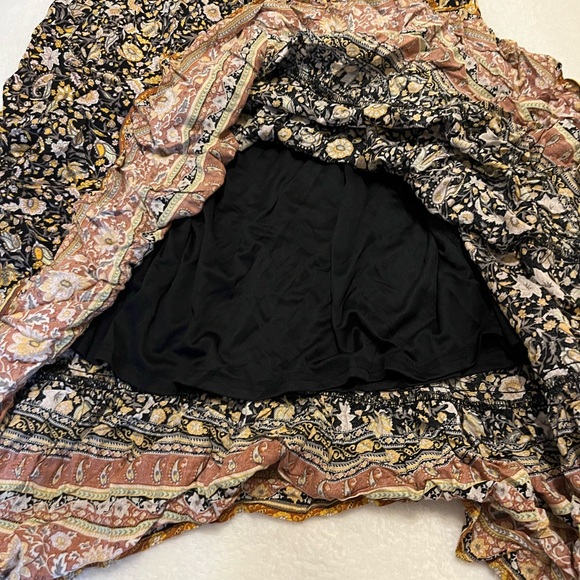 Crochet woven and floral maxi dress Small forever 21 - Picture 10 of 12